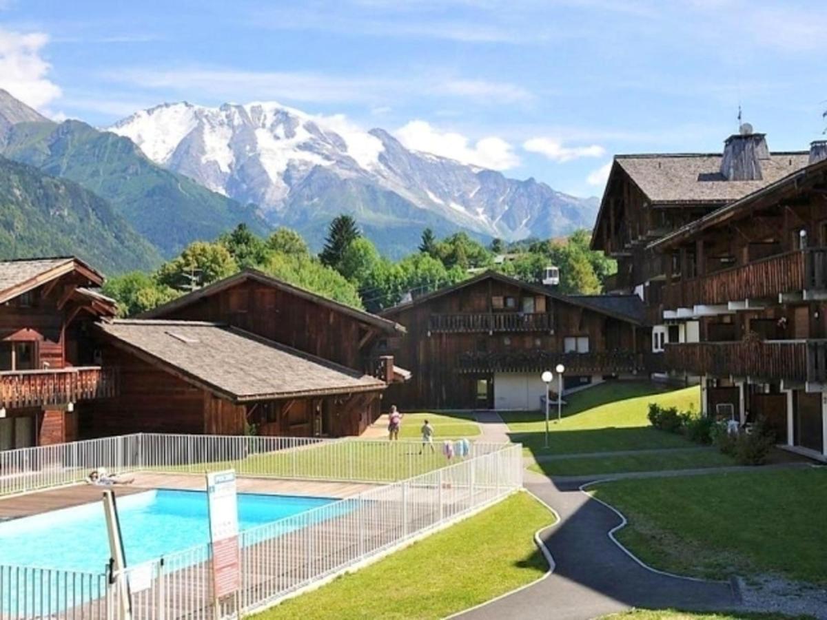 Appartement Agreable A Saint Gervais Les Bains 30 M² Piscine Partagee Exterior foto
